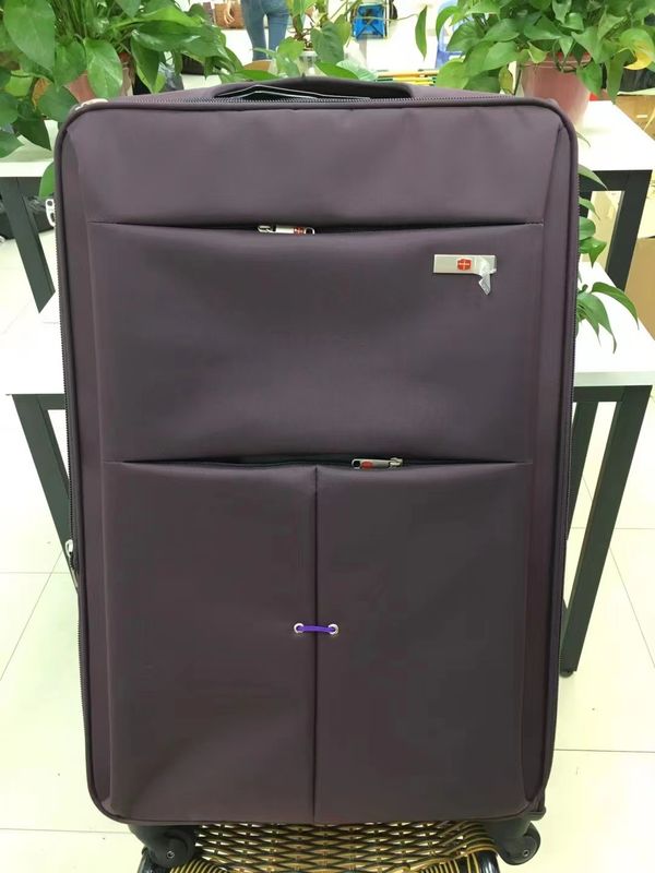 Sac à bagages en tissu léger 20 pouces 22 pouces 24 pouces Noir