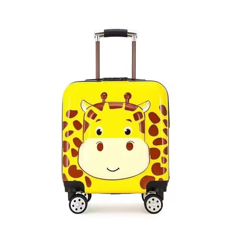 Vente à chaud et bon marché Abdos Enfants sac à bagages de voyage chariot de 18 pouces personnage de dessin animé enfants bagages