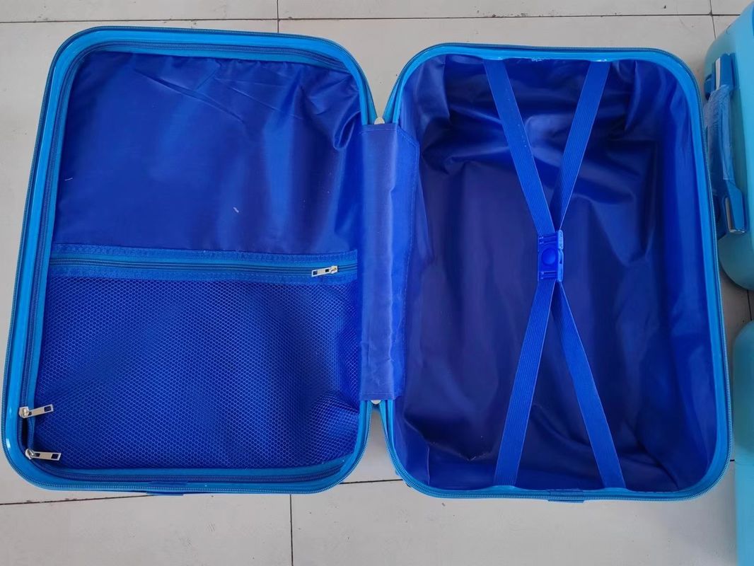 Des bandes détachables pour enfants Des valises de dessins animés Des valises durables Couleur bleue