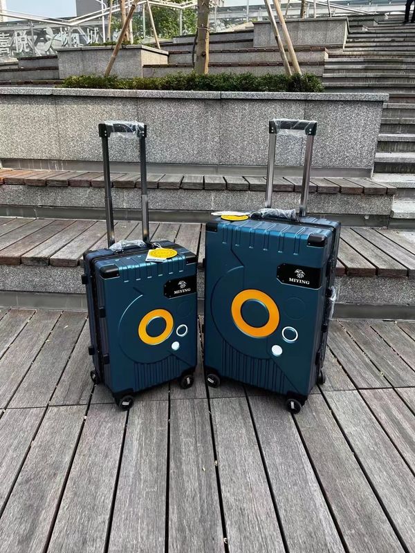 Unisexe, matériau ABS multicolore, valise en polycarbonate étanche.