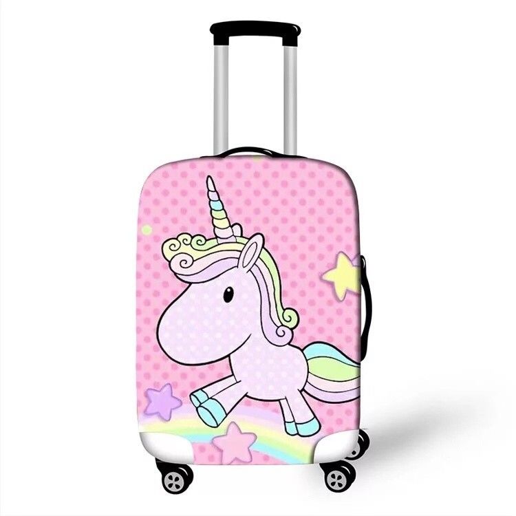 Protecteur de couverture de valise multicolore pratique, couverture de bagages imperméable 28 pouces