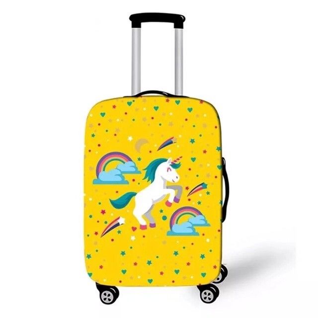 Couvercle de valise à haute résistance aux chocs, couvercle de bagages multicolore
