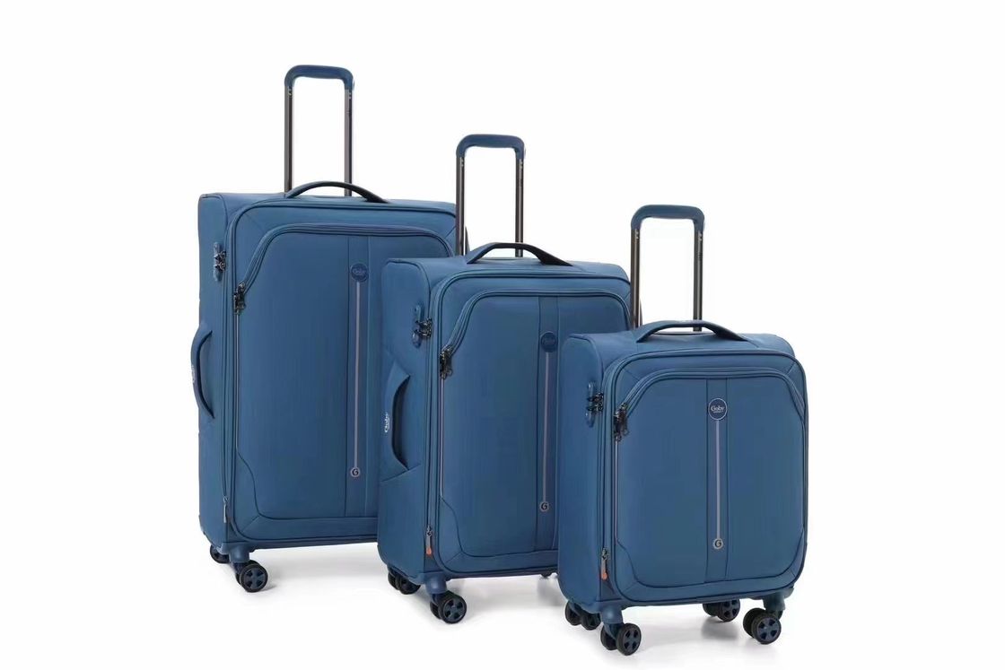 Valise en tissu à quatre roues, polyvalente, à bagages.