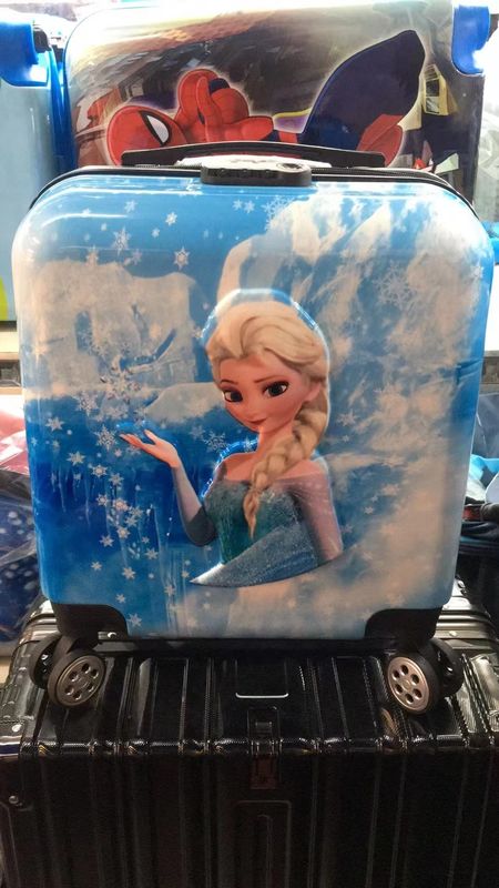 18 pouces Princesse congelée Enfants Cartoon Bagage Wanderlust fantaisiste Enchanteur Pour des voyages d'imagination