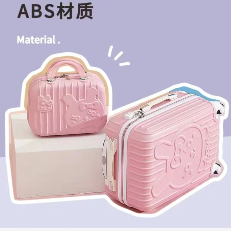 Compagnon de voyage chic: valise pour filles avec maquillage intégré pour des aventures élégantes
