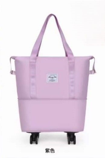 Nouvel arrivée Outdoor Logo personnalisé Grande capacité imperméable à l'eau Fashion Weekender Sac à dos avec 4 roues