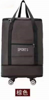 Nouveau sac à main pliable à grande capacité sac de voyage sac à dos à roue sac à dos mobile sacs à dos