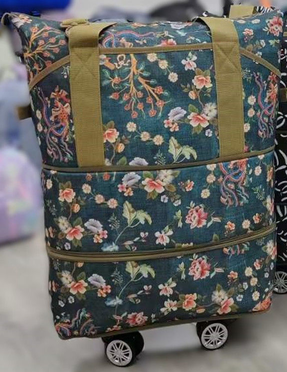 Fabricants Vente directe Sac de voyage à roues pliable de grande capacité durable pour l'extérieur