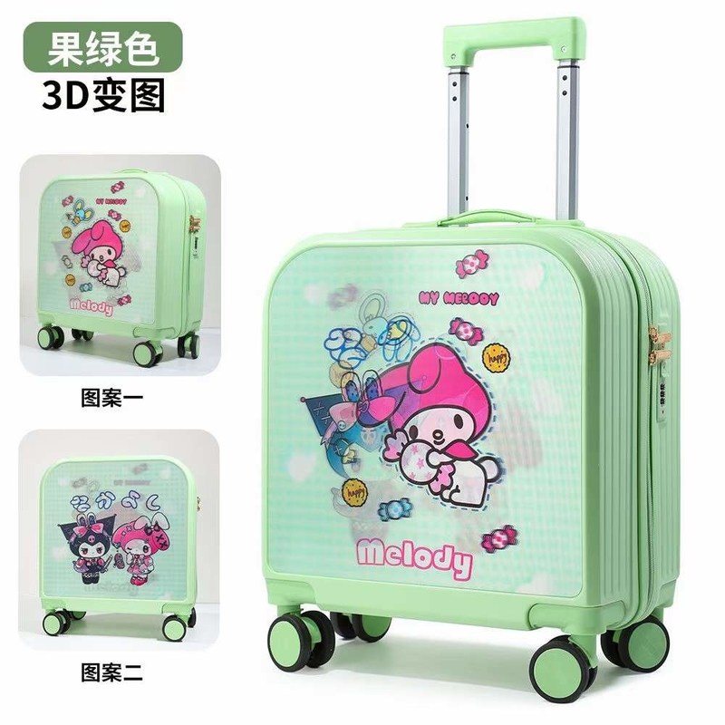 Petit garçon mignon Petit garçon léger 18/20 pouces boîtier à rouleaux sacs de voyage sacs à doses valise à transporter sur ABS Trolley bagages