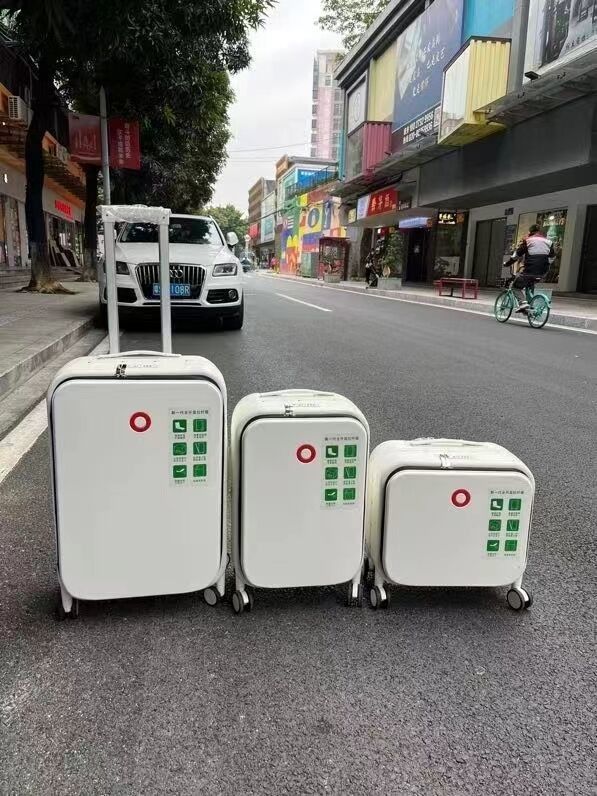 Matériau PC de bagages durs de haute qualité à l'aide de concepteur de luxe personnalisé