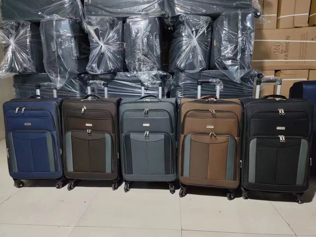 Coffret de voyage bagages à roulettes en tissu bagages à rouleaux valise pour hommes femmes famille pour les voyages
