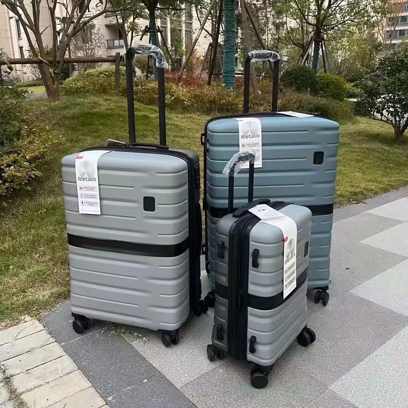 Fabricant Trolley d'avion personnalisé Portable Outdoor Fashion Hard Shell PP Ensembles de bagages de voyage