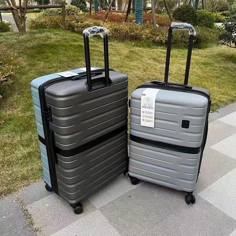 Fabricant Trolley d'avion personnalisé Portable Outdoor Fashion Hard Shell PP Ensembles de bagages de voyage