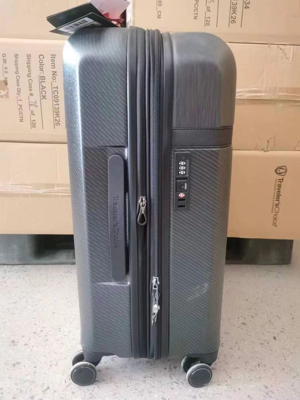 Portez une nouvelle mode Voyage Hardside Expander ABS + PC Bagage sac de voyage Chariot de bagages valise