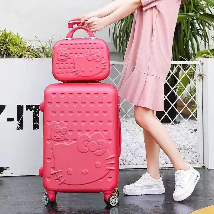 PC pour enfants Voiture de voyage personnalisée Sacs à bagages Valise Ensembles en plastique Maillot de bain pour enfants