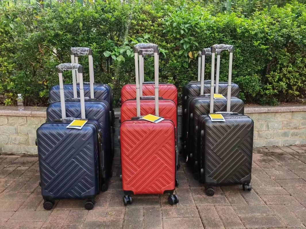 Vente en gros de sacs à bagages ABS PC 4 roues 20 24 28 pouces Sacs à bagages