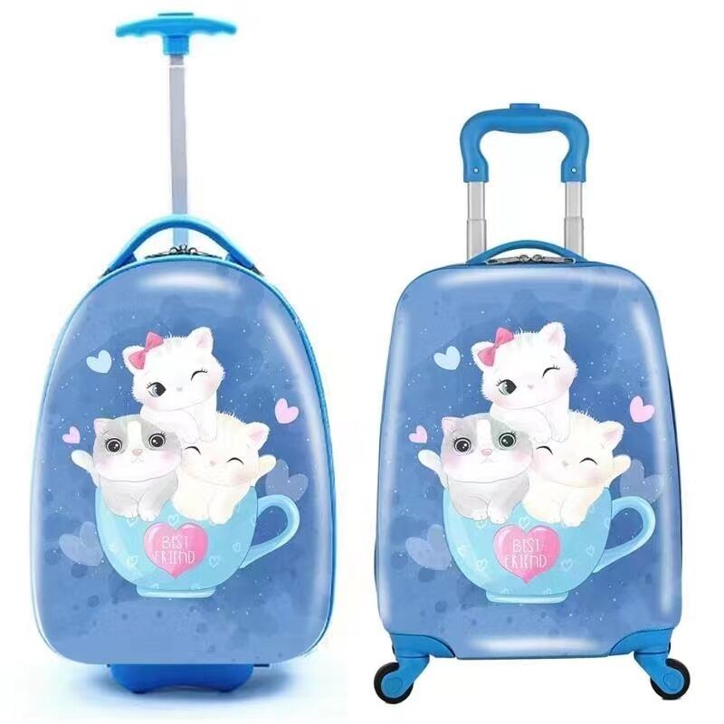 En gros dessin animé enfants école mini sac de voyage boîte Voyage sur les bagages pour les enfants