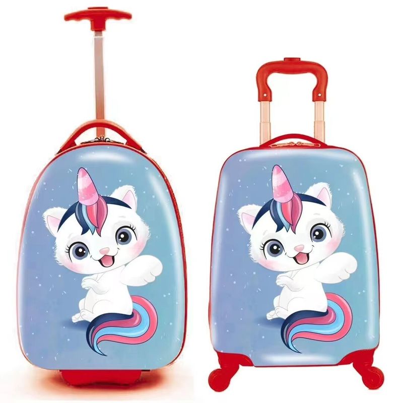 Acceptez les modèles personnalisés 18 pouces de culot enfants chariot de transport de bagages avec sac à dos pour les enfants