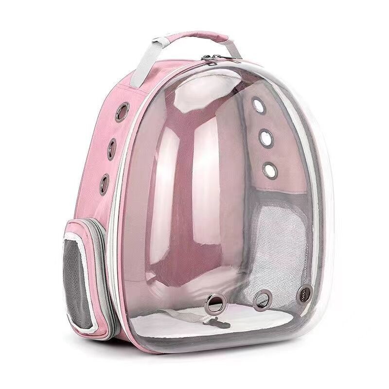 Sac à dos pour animaux de compagnie Portable Capsule d'espace transparente Sac à dos pour animaux de compagnie Cat Sac à dos respirant Sac de transport pour animaux de compagnie