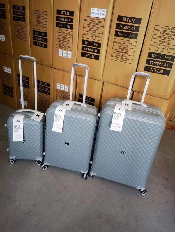 Ventes en gros Pas cher Grand durable Luxe dur PP Portable Trolley Valières de voyage Sacs à bagages