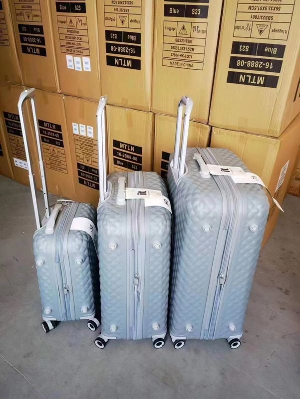 Ventes en gros Pas cher Grand durable Luxe dur PP Portable Trolley Valières de voyage Sacs à bagages