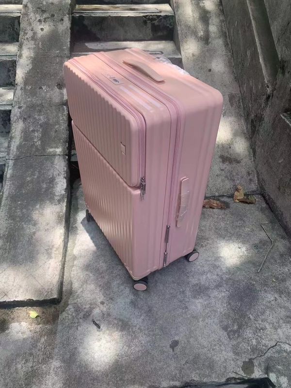 High Quality ABS PC Sac à main dur Portez sur les bagages avec TSA et porte-monnaie poche ouverte 20/24/26 pouces sacs à bagages