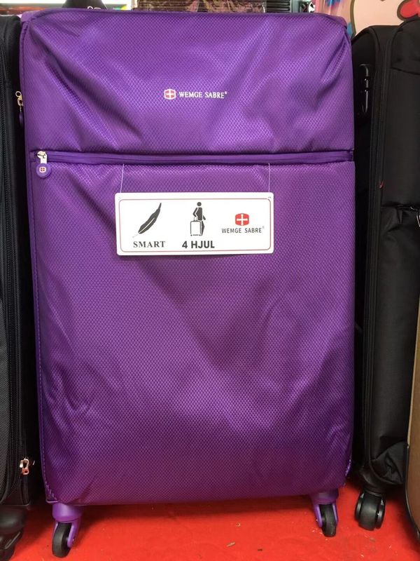 Acceptez des bagages à main personnalisés avec TSA Lock Fabric Trolley Baggage 20 pouces