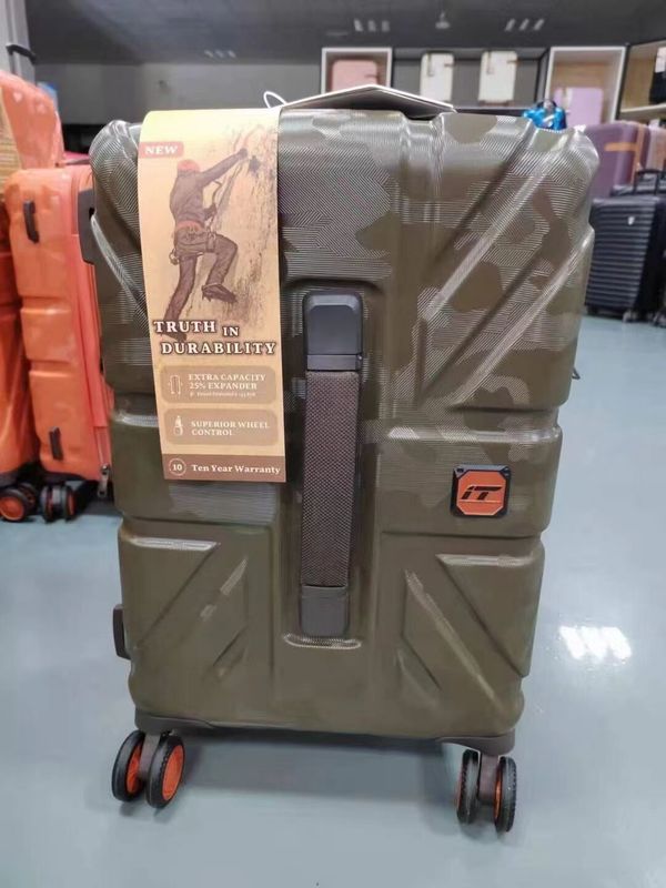 Fabrique personnalisée populaire Nouveau bagages en argent en Europe 20 24 28 pouces 3 pièces ensemble de valise PC avec TSA verrouillage Voyage chariot