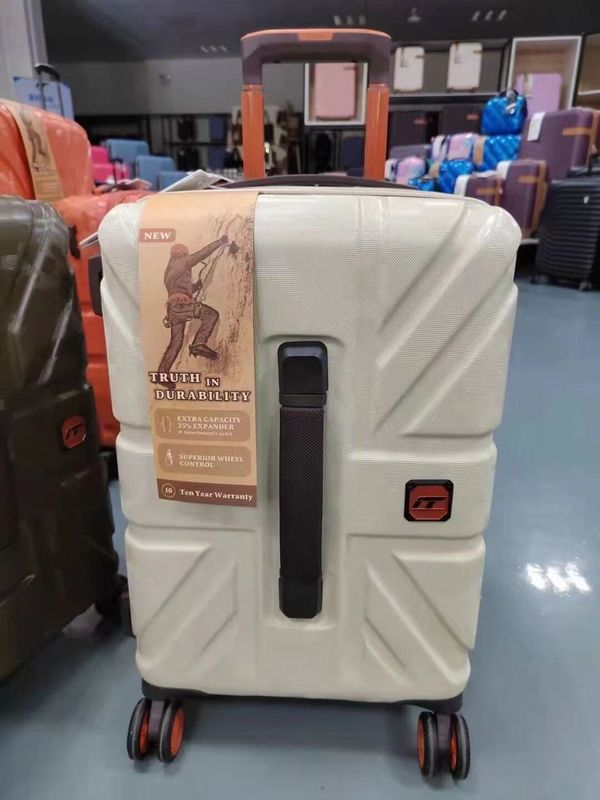 Conception 20/24/28 pouces 3 pièces PC ABS sac de chariot rouges valises de voyage