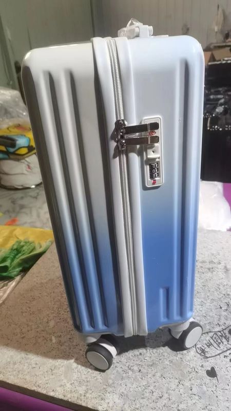 Coffre dur ABS personnalisé Chariot de voyage Sac à bagages mini valise de voyage Bagages coffre dur Poids léger