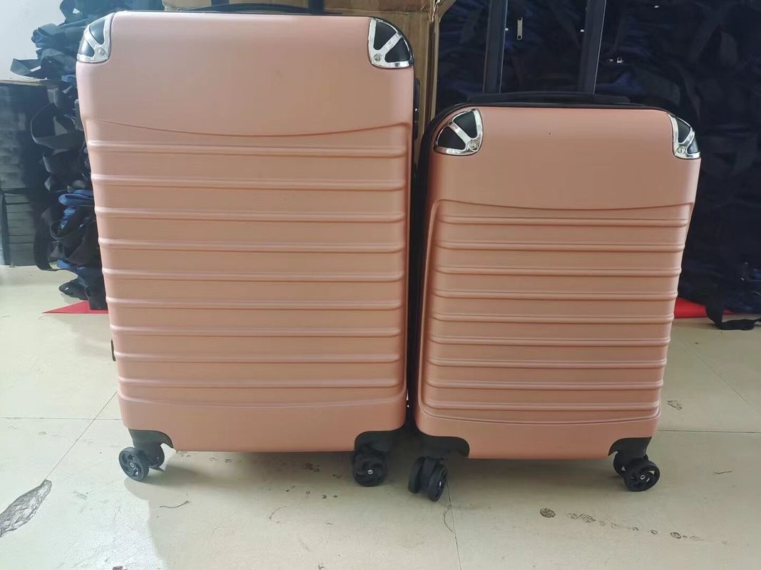 Personnalisation ABS Bagages de voyage bon marché Fermeture à glissière Trolley Case Bagages à transporter sur les valises avec roue universelle imperméable à l'eau