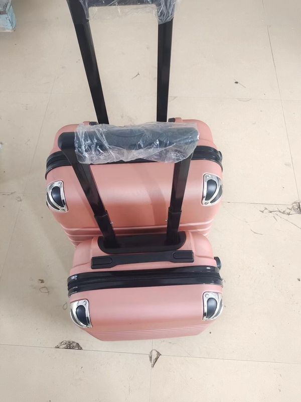 Personnalisation ABS Bagages de voyage bon marché Fermeture à glissière Trolley Case Bagages à transporter sur les valises avec roue universelle imperméable à l'eau