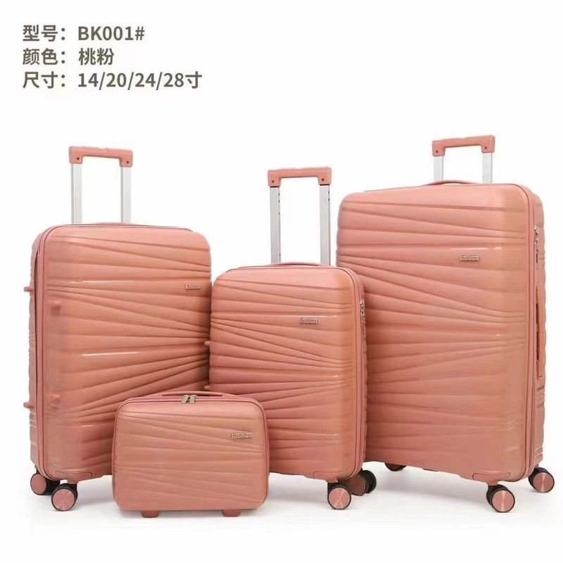 Vente directe d'usine 4 valises à main valise chariot de voyage sac à main PP ensemble de bagages avec sacs à main