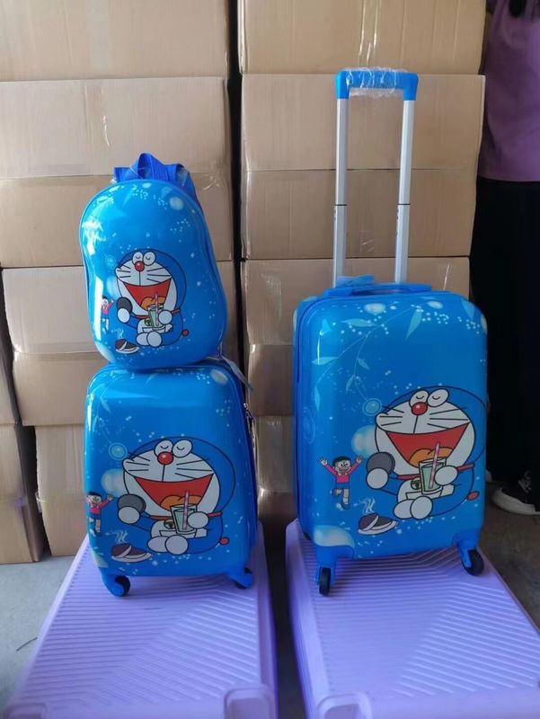 Vente en gros 12 16 20 pouces Universal Voyage Trolley ensemble Animals Cartoon étui dur pour les enfants garçons et filles pour le transport