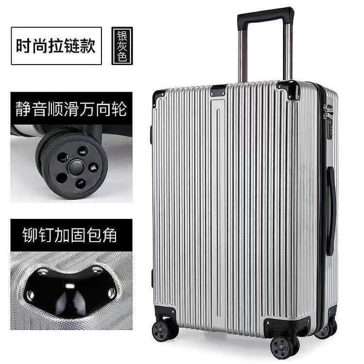 Valises Voyage Trolley Bagage 4 roues Abs Trolley Casse Roller Valise pour Hommes Femmes Voyage en famille