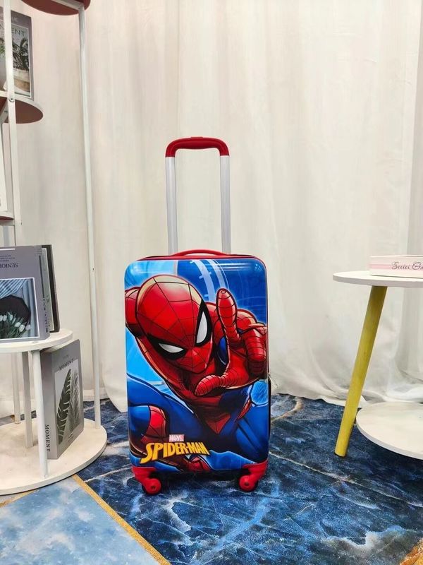 20 pouces valises pour enfants conception d'impression de motifs personnalisés ABS + PC ensemble de bagages de voyage sacs de chariot de voyage