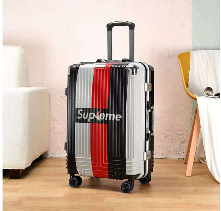 Coffret à bagages personnalisé de 20/24 pouces pour chariots pour enfants Logo personnalisé Coffret à roue universel à la mode Coffret à code cadeau