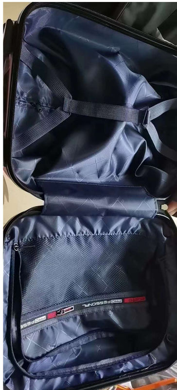 Sac de chariot 16/20 pouces Spinner Dur ensemble de bagages Texte de surface ABS Nouveau pour les voyages