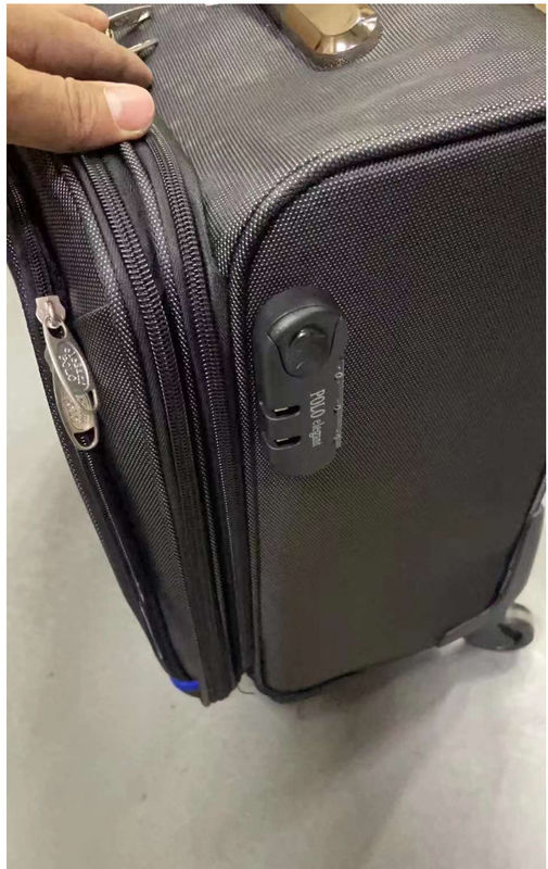Spinner valise chariot de voyage multi-compartiment sac d'embarquement unisexe TSA combinaison verrouillée chariot en aluminium