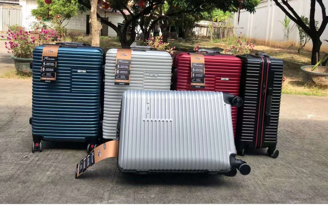 Promotion de haute qualité Mens Voyage sécurisé Durable affaires bagages Trolley Casse coût-efficace ABS bagages ensemble