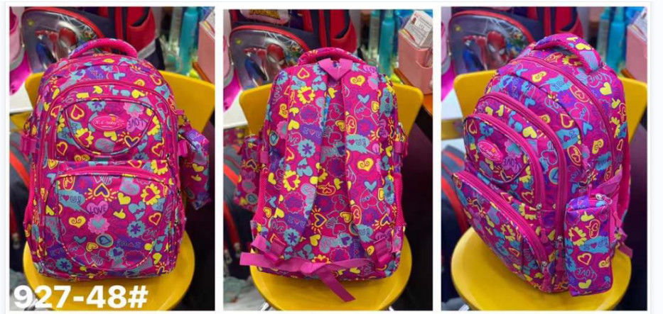 Nouveau sac de voyage personnalisé à fermeture à glissière rose Coloriage sac à dos pour adolescents