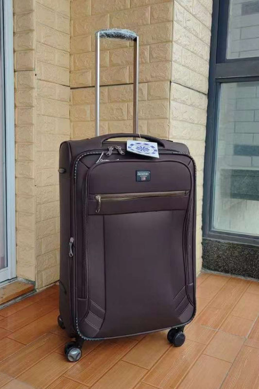 Logo OEM/ODM Couleur 4 pièces Ensemble de tissu Sac de voyage doux Chariot valise Sac de bagages