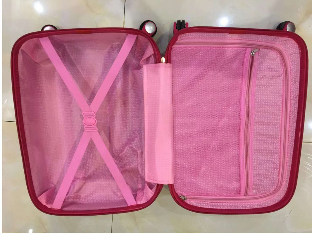 Carry On Suitcase Enfants Roulement de bagages Cabine Voyage Trolley Sac à bagages Cartoon Animal de sac à dos pour enfants