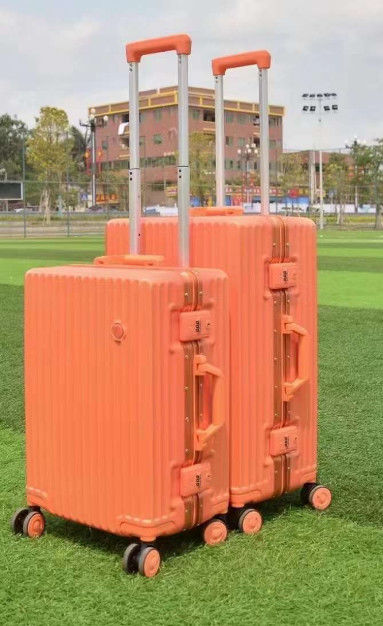 Ensemble de bagages de voyage personnalisés haut de gamme 20' 24' 26' ABS PC Valide d'aluminium bagages d'affaires
