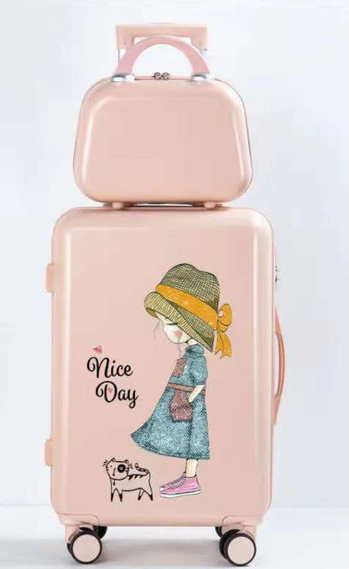 High Quality ABS+PC Cute Kids Baggage, Kids School Bags Pour Les Garçons Et Les Filles Mode Logo Imprimé sur mesure pour les bagages de voyage