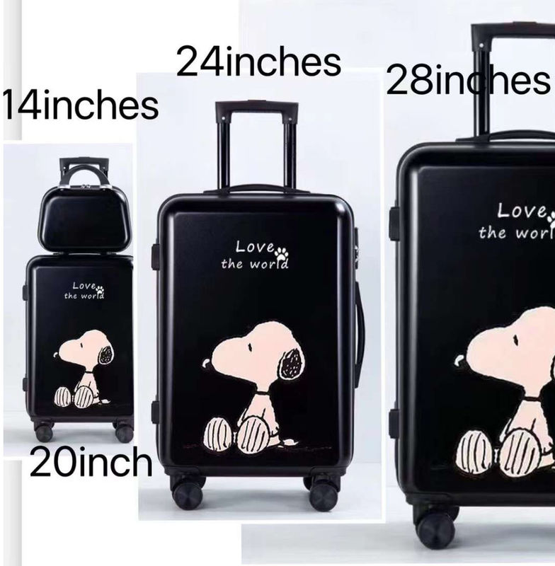 High Quality ABS+PC Cute Kids Baggage, Kids School Bags Pour Les Garçons Et Les Filles Mode Logo Imprimé sur mesure pour les bagages de voyage