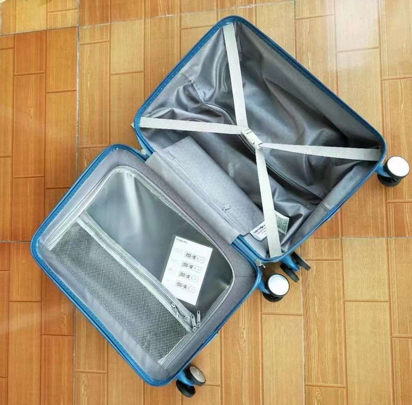 Ensemble de bagages de voyage ABS unisexe Fabrique directe 3 pièces Spinner Caster Carry-on Check-in Trolley valises pour l'extérieur