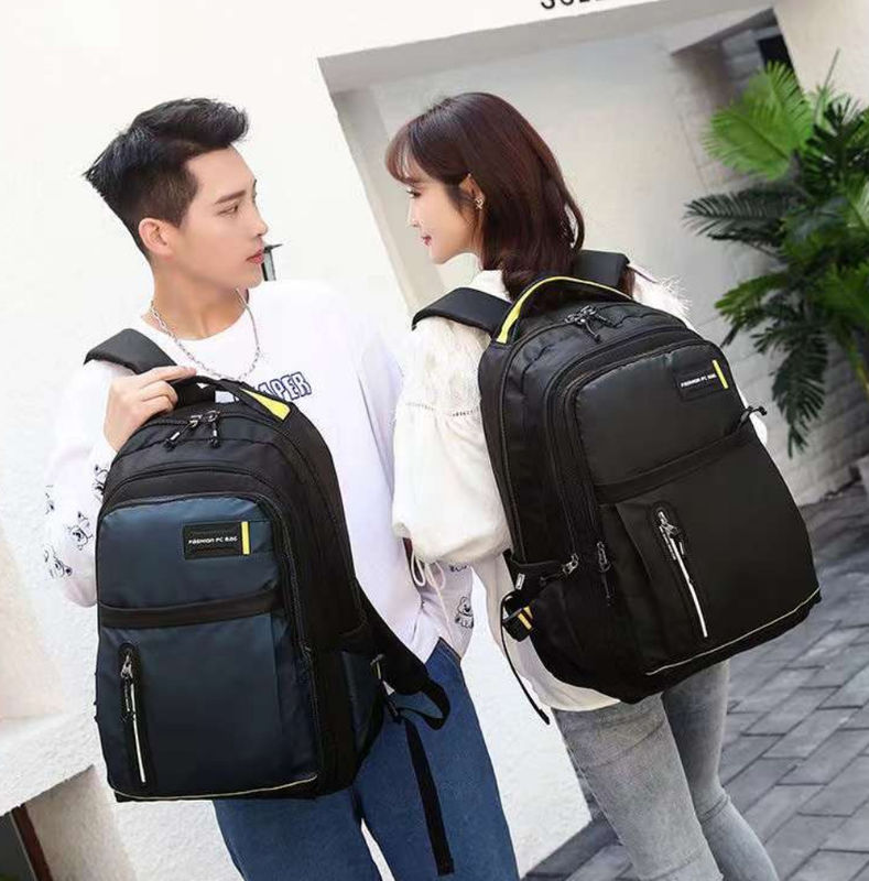 Sac à dos de sport personnalisé imperméable à l'eau Pour les voyages scolaires Sac à dos d'ordinateur portable en plein air Pour les femmes Sac à dos de sport USB occasionnel