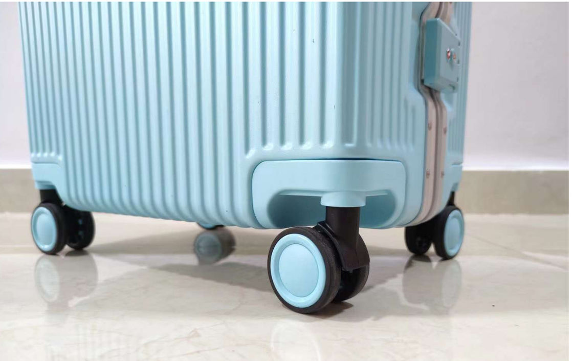 Sacs à main de voyage d'affaires bagages 20 24 pouces Portable ABS Unisexe Aluminium cadre valise