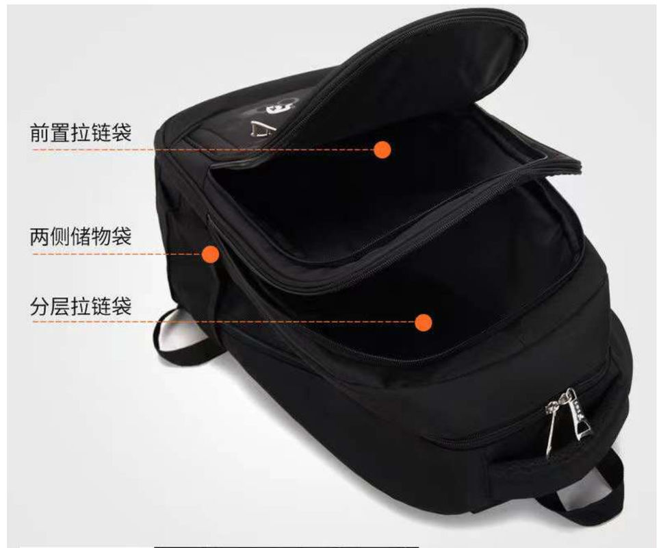 Retour au travail Nouveau design tendance Logo personnalisé Polyester doublure sac à dos Hommes